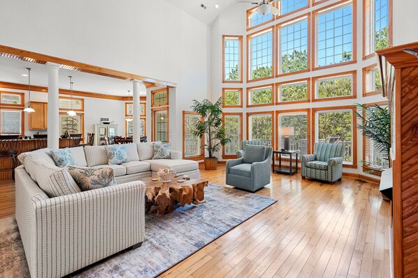 TV, DVD player, table football