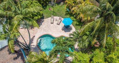 Tropical Cabana 2/2 for 6 Piscine chauffée tropicale privée Hollywood PrÚs de la plage