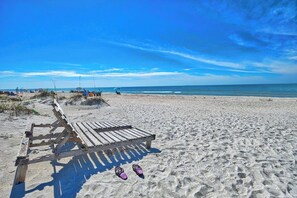 On the beach