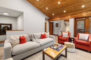 TV, fireplace, DVD player