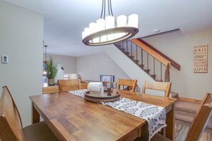 Dining - Breck Townhome w/ Balcony: Walk to Ski Lifts! (Breckenridge)