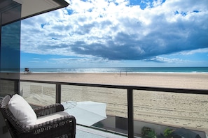 Accommodatie ligt op het strand