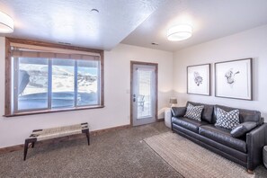 TV, fireplace, DVD player, stereo