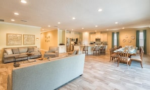 TV, video game console, table football - Spacious Oasis with Large Pool and Deck at Reunion (Kissimmee)