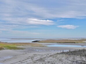 Aan het strand