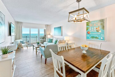 Tropical Oceanfront Condo w/ Heated Pool & Spacious Balcony Retreat