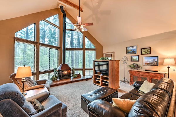 Prescott Vacation Rental | 2BR | 2BA | 1,100 Sq Ft | Stairs Required