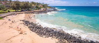 Luxury Poipu 4br Villa with AC Walk to the Beach! (224)