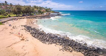 Luxury Poipu 4br Villa with AC Walk to the Beach! (224)