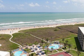 On the beach - Saida Royale Penthouse 9154 - 15th Floor Penthouse, Stunning Ocean & Bay Views from Private Rooftop Terrace (South Padre Island)
