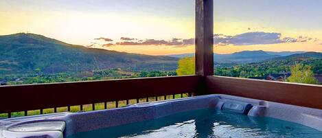 Bain à remous extérieur