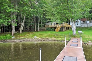Property grounds - Scenic Lyman Home on Swan Pond w/ Wraparound Deck! (Lyman)