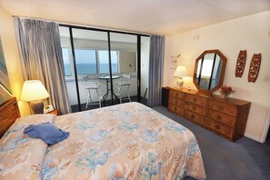 3 bedrooms, WiFi, bed sheets - Kid-Friendly 3 Bedroom Oceanfront Condo with Enclosed Balconies and an Outdoor Pool Located Uptown and Mere Steps to the Beach! (Ocean City)