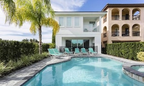 Pool - Modern Villa with Fun Themed Bedrooms at Reunion (Kissimmee)