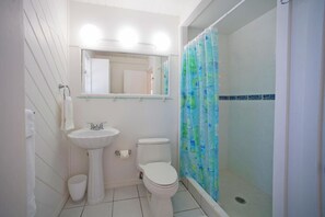 淋浴設備、提供毛巾、番梘、洗頭水