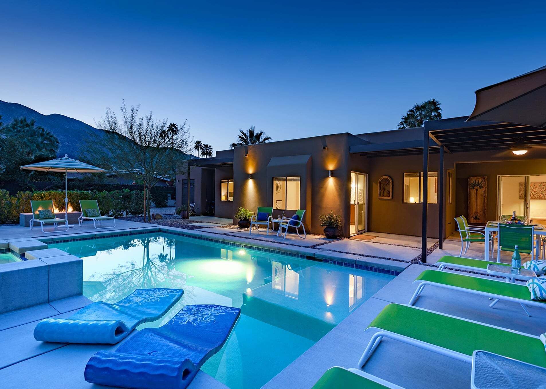 Piscine chauffée