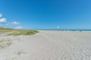 On the beach