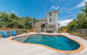 Pool - Just For Fun - Duck, Schooner Ridge, Pool Open 4/15, Pool Heat Option, Hot Tub, Close to Downtown (Duck)