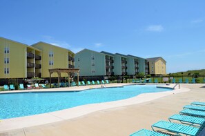Pool - Surf Condos 223 - Poolside Relaxation by the Sea! (Surf City)