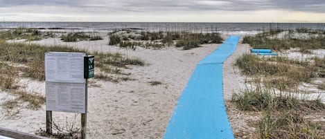 Beach nearby