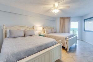 2 室のベッドルーム、アイロン / アイロン台、WiFi、ベッドシーツ