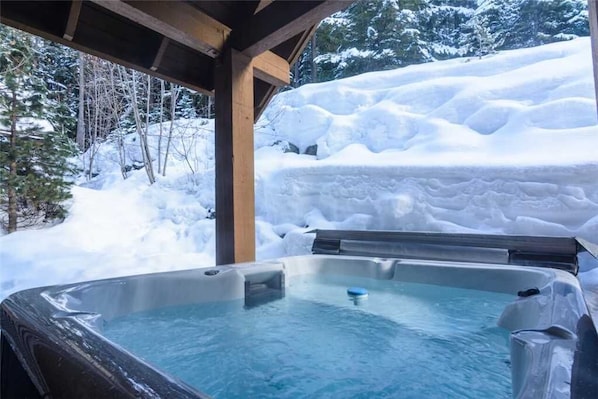 Baignoire à remous extérieure