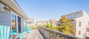 The Salty Piper - Corolla, Ocean Sands, 100 Yds to Beach, Ocean View, Pets OK, Golf Nearby