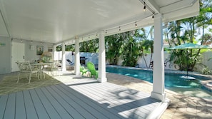 Opvarmet pool