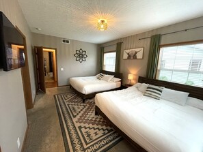 6 bedrooms, iron/ironing board, free WiFi, bed sheets