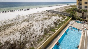 A heated pool - PI 412: Island Oasis - Enjoy a splashing good time at this beachfront condo! (Fort Walton Beach)