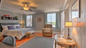 1 bedroom, iron/ironing board, Internet, bed sheets