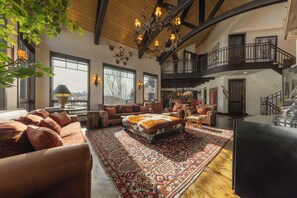 Smart TV, fireplace, video games, books - Stunning Mountain Home by InvitedHome | Hot Tub, Game Room, Golf Course, Hiking (Mountain Village)