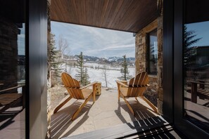 Property grounds - Stunning Mountain Home by InvitedHome | Hot Tub, Game Room, Golf Course, Hiking (Mountain Village)