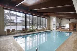Una piscina climatizada