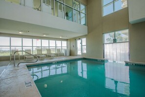 Indoor pool, a heated pool