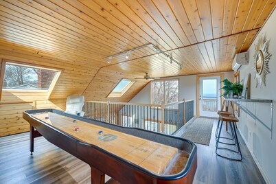 Rocky Point Home con 2 cubiertas con vista al agua.