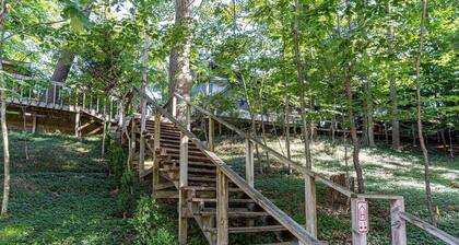 Duneside Retreat: 4 mh Highland Park -mökki MI: n naapurijärven rannalla (vuodepaikkoja 6)