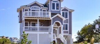 Mahalo | Corolla NC Vacation Rental | Private Pool, Pet Friendly, Walk to Beach, Lighthouse Views