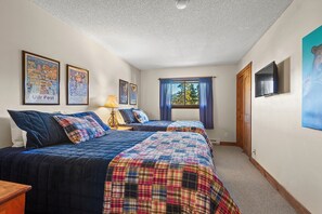 2 chambres, accès à Internet, literie fournie