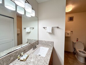 Shower, hair dryer, towels - Hale Kamaole 341  Third floor condo, easy access to best beach on Maui! (Kihei)