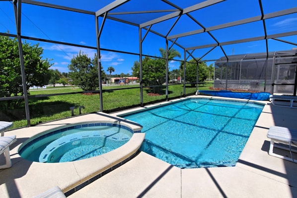 Piscine chauffée
