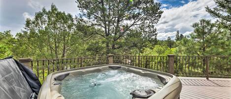 Bain à remous extérieur