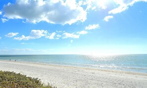 On the beach