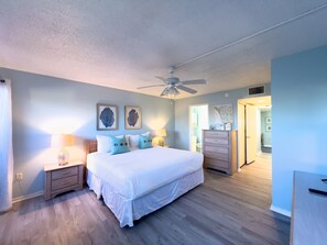 1 bedroom, iron/ironing board, travel crib, WiFi