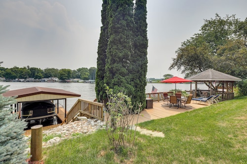 Waterfront Monticello Home w/ Fire Pit & Deck!
