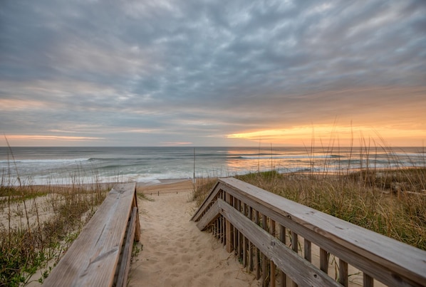 Beach nearby