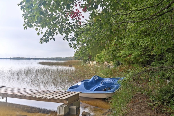 Gould City Vacation Rental | 3BR | 1.5BA | 1,300 Sq Ft | 3 Steps for Entry