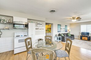 Interior - Walk to Gulf: Surfside Beach Home w/ Deck (Surfside Beach)