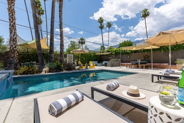 Una piscina climatizada