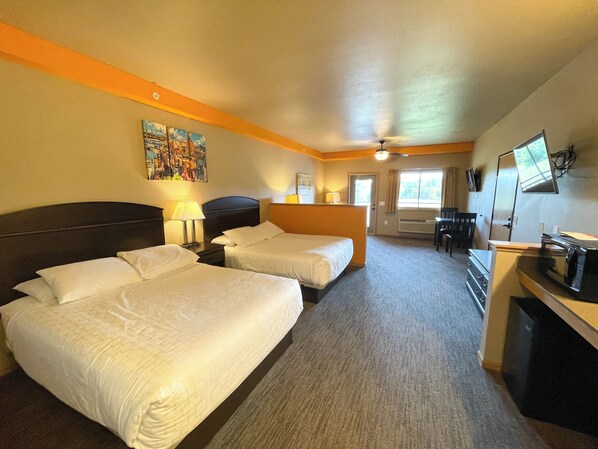 1 makuuhuone, ilmainen Wi-Fi, vuodevaatteet, pääsy pyörätuolilla